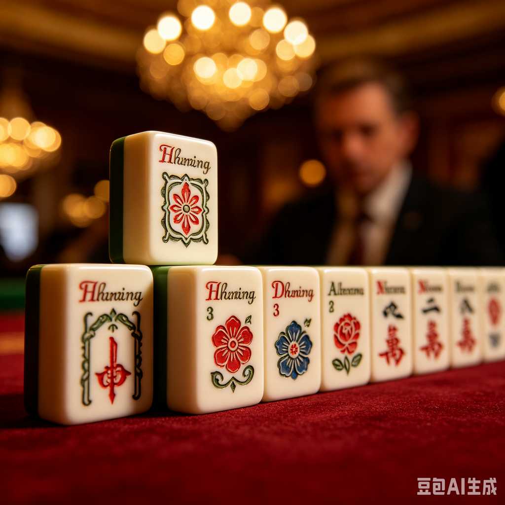 art carving mahjong set